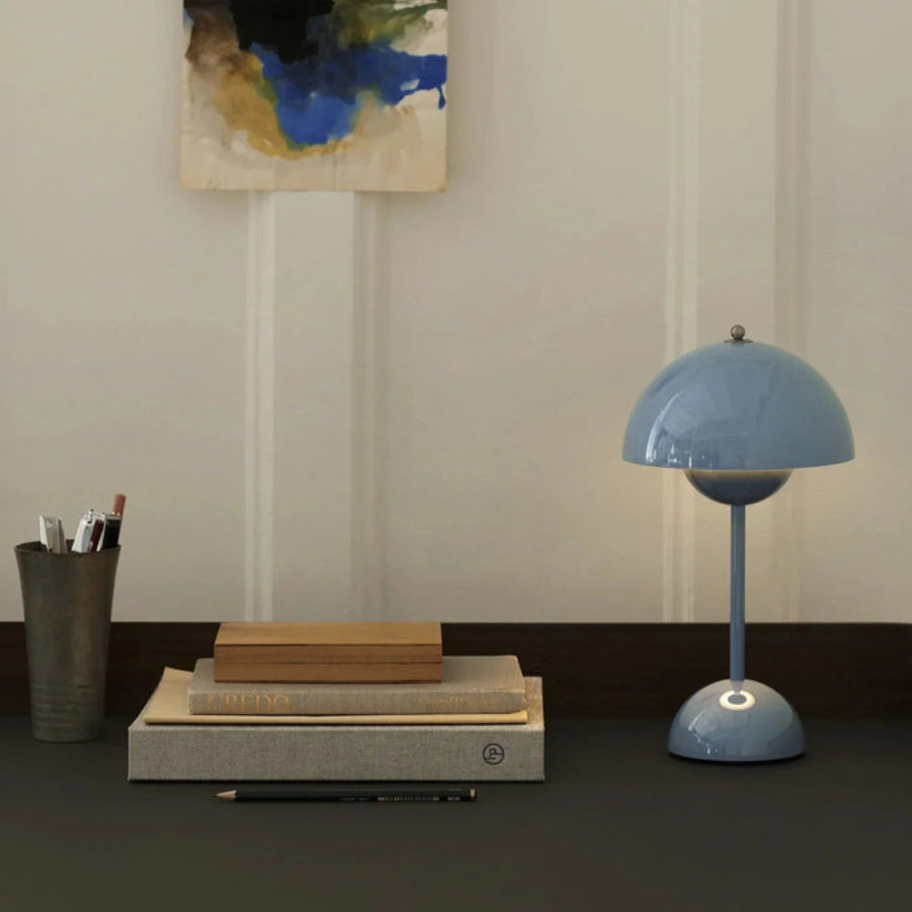 Kabellose LED-Tischlampe mit einstellbarer Helligkeit - Perfekt für Zuhause, das Büro oder den Innenhof