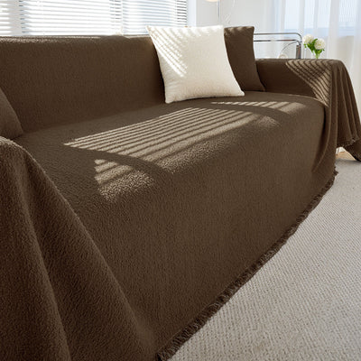 Wintherra - Reversible Wintersofabezug mit gesteppter Wärme