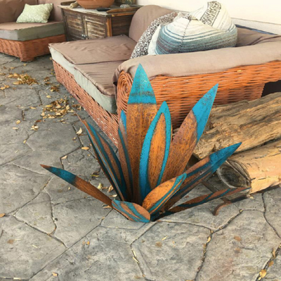 Handgefertigte Agave Dekopflanze – Authentischer Naturlook
