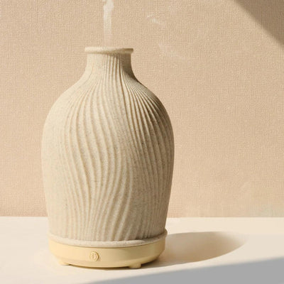 Moderne Boho-Stil Polyresin Aroma Diffusor - Ultraschall-Luftbefeuchter für Haus & Büro