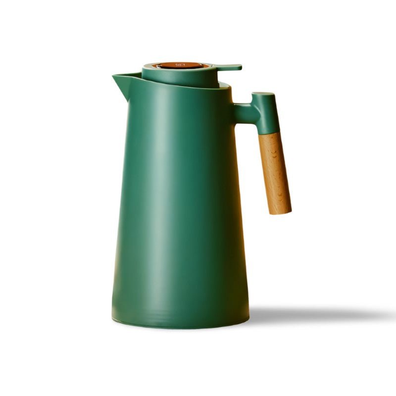 ThermoWood - Intelligente Thermoskanne mit Temperaturanzeige