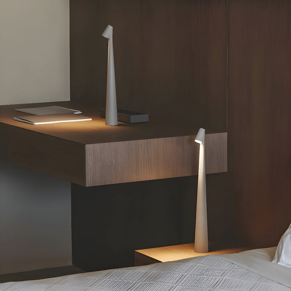 Kabellos aufladbare tragbare Schreibtischlampe - Vielseitiges & tragbares Design