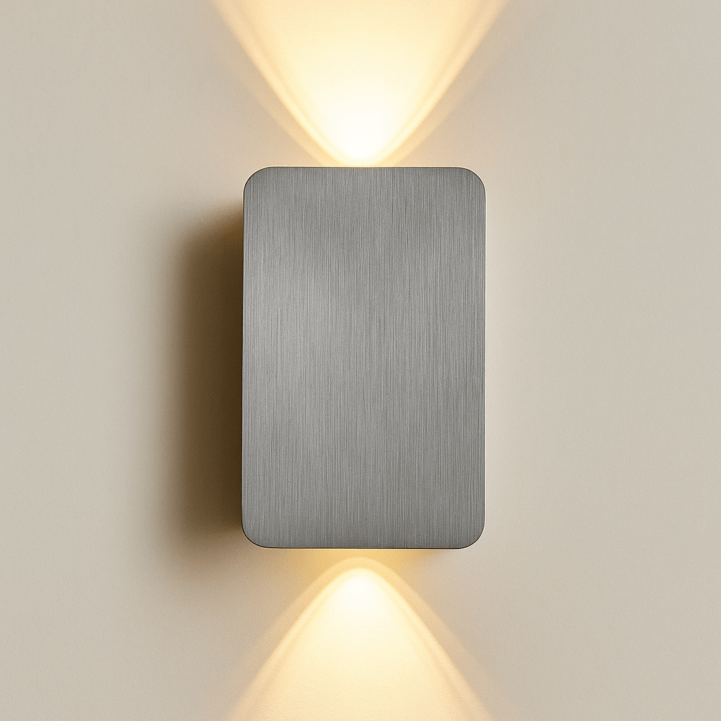 TwinRay - Moderne 6W LED-Wandleuchte mit Doppelstrahl
