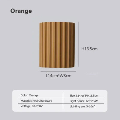 Minimalistische Wandleuchte - Modernes Design mit einem Hauch von Farbe