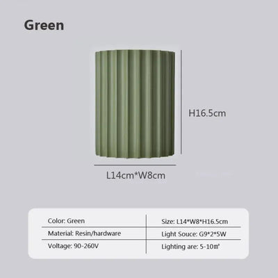 Minimalistische Wandleuchte - Modernes Design mit einem Hauch von Farbe