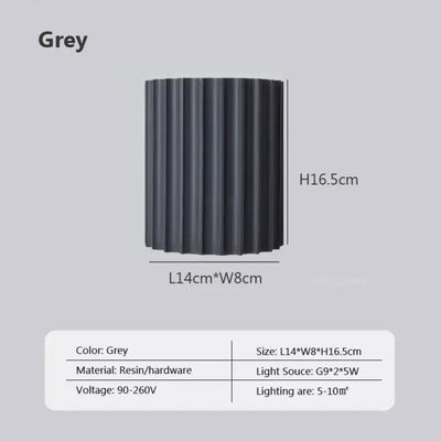 Minimalistische Wandleuchte - Modernes Design mit einem Hauch von Farbe