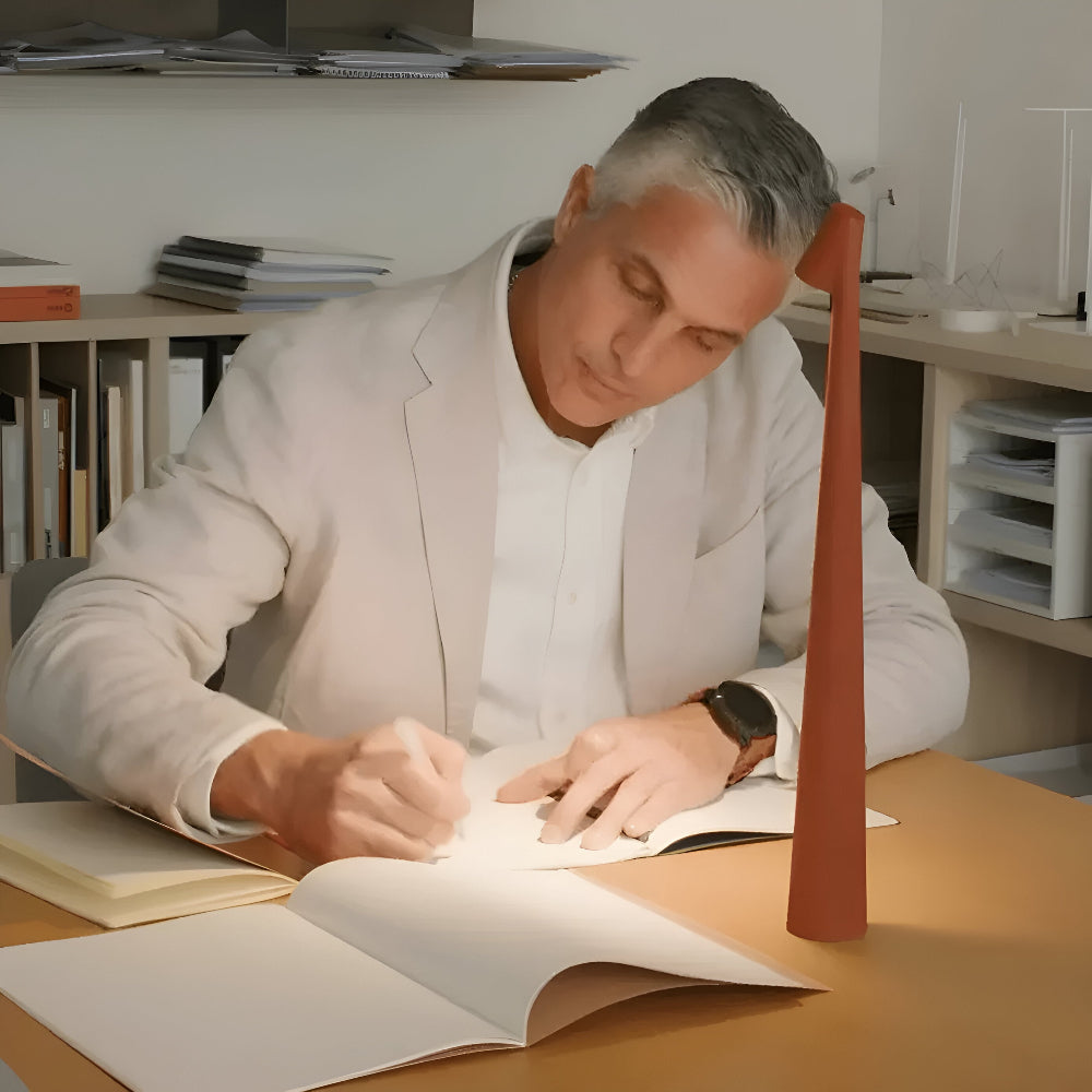 Kabellos aufladbare tragbare Schreibtischlampe - Vielseitiges & tragbares Design